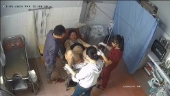 黑客破解医院妇产科监控摄像头 完美正面角度高清偷拍几个孕妇 最美年轻孕妇 阴蒂清晰可见 截图11