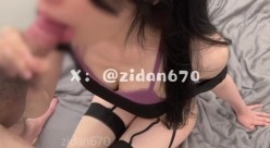 推特38万粉蜂腰美腿反差婊网黄「紫蛋」天生炮架，粉丝们的性奴，外人眼中的女神，彻底沦为肉便器，随意玩弄！ 截图2