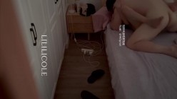 专泡良家大神『LILILICOLE』翘臀骚货一边穿着高跟黑丝一边女上摇摆，只需躺着据能享受全自动炮架服务 截图3
