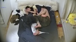 酒店偷拍大学生情侣颜值眼镜妹玩游戏时候被男友打桩 截图14