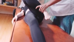 瑜伽裤按摩 崩坏的英语老师-倪娜Nina（nina_loveu） 截图11