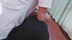 瑜伽裤按摩 崩坏的英语老师-倪娜Nina（nina_loveu） 截图12