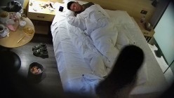 酒店偷拍 学生情侣精壮小伙和甜美温柔女友啪啪三场后相拥而眠大学生 截图16