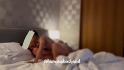 香港绿帽夫妻，咸湿老公制作室，【hamsuphusband】换妻盛宴，单男一个接一个来操她 截图4