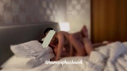 香港绿帽夫妻，咸湿老公制作室，【hamsuphusband】换妻盛宴，单男一个接一个来操她 截图10