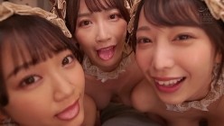 HMN-535 ご主人様を甘々ねっちょり癒してあげる むにむにおっぱい密着させて激カワメイドが足 截图9