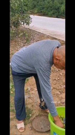 极限露出天花板，反差婊【风筝断了线】路边全裸自慰，买水果勾引老农，露点勾引外卖小哥 截图4
