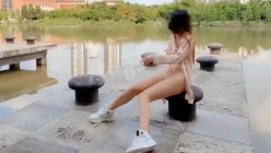 【与露出大神冯珊珊合作过的极品美少女 ️露出女神 ️你的小可爱】各种地方极限露出 截图12