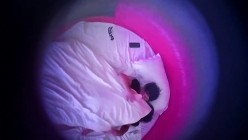 白皙大奶小少妇穿着情趣内衣偷情估计是做贼心虚老是对着镜头看 截图5