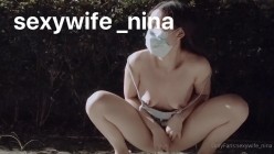 极品性感反差尤物『Sexywife_nina』人前露出，风骚气质高挑身材男人看了就想侵犯 截图13
