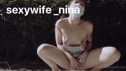 极品性感反差尤物『Sexywife_nina』人前露出，风骚气质高挑身材男人看了就想侵犯 截图15