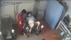 黑客破解乡镇医院妇产科 摄像头监控最佳角度高清偷拍阴蒂可见 最美年轻孕妇完结篇 眼镜男医生的抠穴圣手 截图13