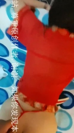 外射穿着红肚兜的漂亮女神，叫床一流！ 截图11