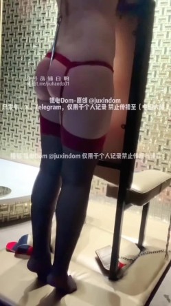 SM调教大神『狙心Dom』肛钩调教屁眼链接头发 这是勾引路人后 晚上回去的惩罚，汉服 抽逼 极限SP 热舞 截图12