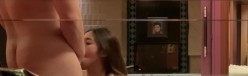 《百度云泄密》胖子经理在酒店潜规则的美女实习生被曝光 截图4