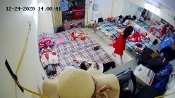 监控偷拍缅北电信诈骗公司女员工集体大通铺睡觉 ️有业绩才能回家 截图1