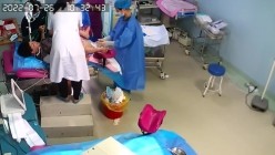 最新流出 黑客破解国内某乡镇医院偷拍产房孕妇顺产高清视频流出 截图6