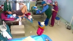 最新流出 黑客破解国内某乡镇医院偷拍产房孕妇顺产高清视频流出 截图11