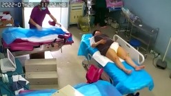 最新流出 黑客破解国内某乡镇医院偷拍产房孕妇顺产高清视频流出 截图13