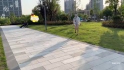 推特上的牛逼露出女神，【邪恶力量】网吧人群中的座位、游戏厅中真空短裙跳舞露B、户外全裸散步 截图16