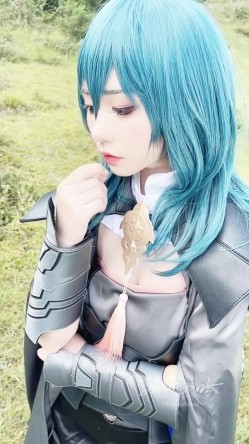 高端ACG业界女神爆机少女 喵小吉 火焰纹章无双 风花雪月 露天裸艳胴体超欲酥乳蜜穴4K原版 截图2