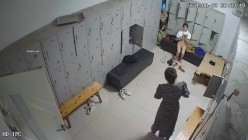 舞蹈班《监控破解》偷拍多位美女学员后台换衣服 截图13