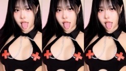 炸裂！！外网很出名的擦边舞姬大美女林罗熙一流出就是吃黑人大屌，被黑人干的各种翻白眼高潮，真的好像只母猪 截图8