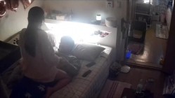 黑客破解家庭网络摄像头长期偷拍 ️小夫妻的日常性生活妻子圣诞节穿着女仆装勾引老公 截图6