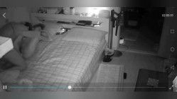 黑客破解家庭网络摄像头长期偷拍 ️小夫妻的日常性生活妻子圣诞节穿着女仆装勾引老公 截图13