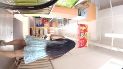 【4K】好可爱！薄纱裙！条纹内！ 截图15