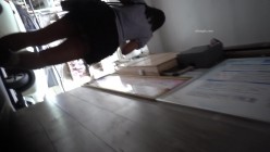 CD超短黑纱裙小姐姐，平视都能见灰N包裹肥臀 在小区门口聊天的阿姨都在窃窃私语说小姐姐屁股都能看见 截图9