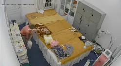 黑客破解美容院摄像头 偷拍女顾客脱光衣服激光雷射.脱毛护理 截图9