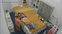 黑客破解美容院摄像头 偷拍女顾客脱光衣服激光雷射.脱毛护理 截图11