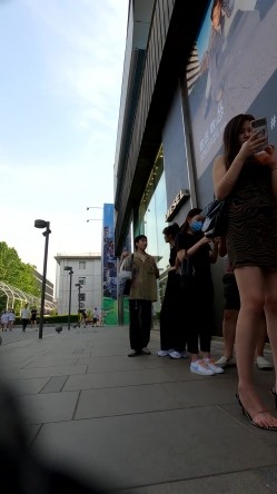 名门夜宴CD系列合集，地铁商圈偷拍各种性感短裙美女内裤私处1080P超清无水原版 截图16