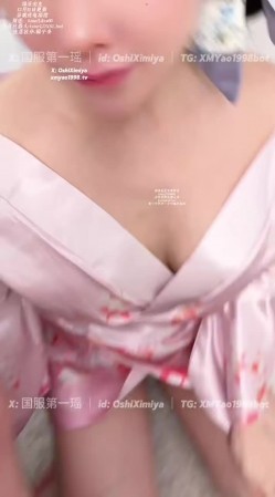 推特性爱大师95后绿帽情侣美腿女王「汐梦瑶」《和服人妻》老公忙了一整天，回到家当然要连包皮垢都乖乖他清理干净 截图3