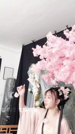 稀有露脸 高端摄影ACG业界女神爆机少女 喵小吉 古风画作《清平乐》汉服美妆仙女 性感诱人白虎胴体妙哉 截图4