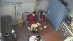 稀有黑客破解医院妇产科监控摄像头完美正面角度高清偷拍几个孕妇 最美年轻孕妇 阴蒂清晰可见 截图9