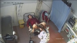 稀有黑客破解医院妇产科监控摄像头完美正面角度高清偷拍几个孕妇 最美年轻孕妇 阴蒂清晰可见 截图10