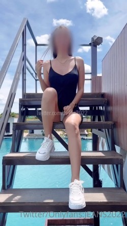 【唯美性爱】零零后泰国小只马反差纯欲小模特「jeans2022」「JAY」OF大尺度私拍，知名女网黄约炮肌肉猛男 截图8
