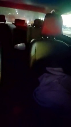 御姐女神！滴滴女司机~【微微落幕】网约车拉客生意不好粉丝扫码照顾生意 截图10