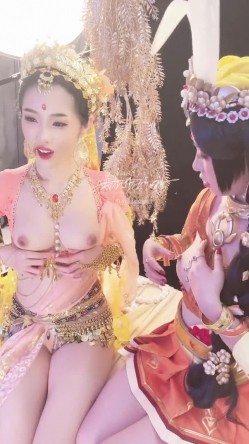 高端ACG业界极品女神爆机少女 喵小吉 双子 天竺少女 犹如堕落在凡间的仙女无可挑剔 截图7