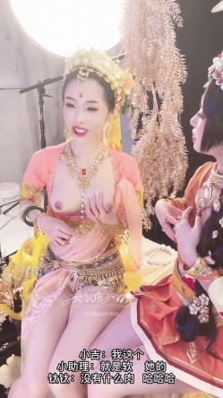 高端ACG业界极品女神爆机少女 喵小吉 双子 天竺少女 犹如堕落在凡间的仙女无可挑剔 截图8