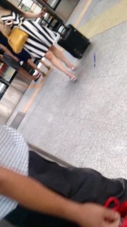 大师系列 商场地铁贴身CD 居然还有妹子无内上街 截图10