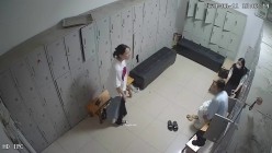 舞蹈班《监控破解》偷拍多位美女学员后台换衣服 截图2