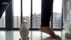 超爱手冲的一线天馒头肥鲍骚浪贱「小污女」OF大尺度私拍 各种玩具自慰，伴随呻吟和独白，近距离沉浸式体验私处高潮潮喷 截图5