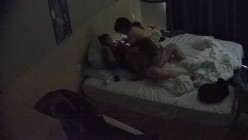 主题酒店 清纯眼镜小妹睡醒之后 情趣套装一换窗帘一拉 大战起 别看女生娇小 胸和臀儿挺~不错 截图15