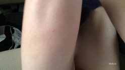 约啪在校极品美腿大二校花妹子 各种手撸丝足激情啪啪 截图5