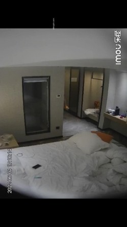 酒店监控 极品少妇跟情夫带着孩子跟情夫偷情一进房 截图16
