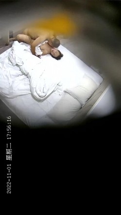 十一月最新流出酒店安防摄像头偷拍光头大叔约炮熟女少妇情人开房六九各种姿势啪啪 截图7