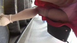 【精品CD】 稀有作品，每部都是精品，手艺高超 27V+YC商场系列：晃着肥臀打游戏淫荡美妇丁子内两侧黑毛全钻出来了 截图12
